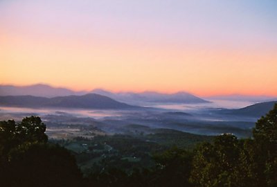 Sunrise from Afton Mountain