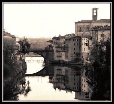 Reflections in sepia