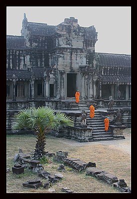 Angkor Wat Monks III