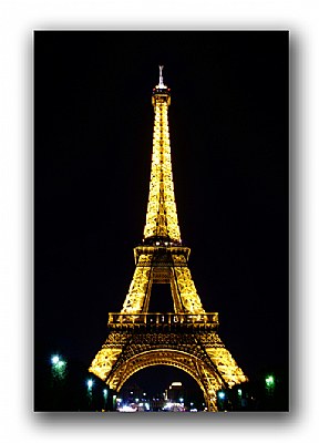 Eiffel Tower at Night,
