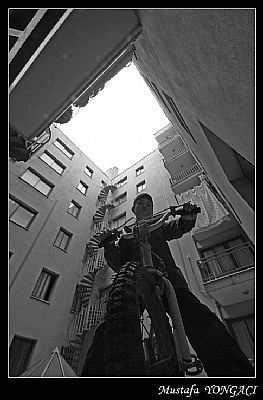 child in apartment