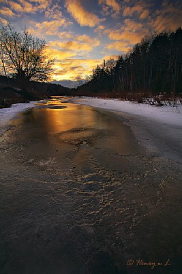Little Rouge Creek at dawn