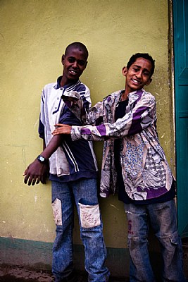 Local boys, Tigrai