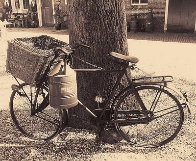 Very old bicycle