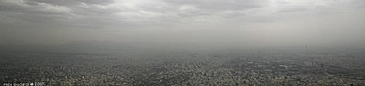 foggy tehran