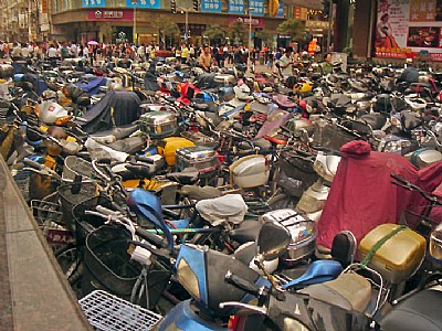 Motorcycles Parking