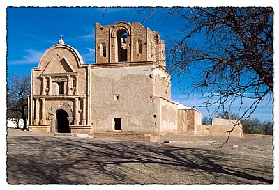 Tumacacori Mission Front view