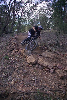 Grant... berming it up Berm 1