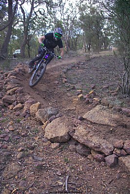 Eliot berms it up,berm 1