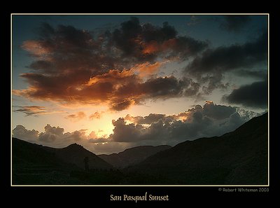 San Pasqual Sunset