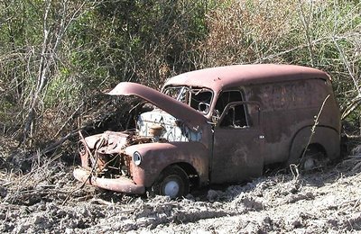 Old Bread delivery truck