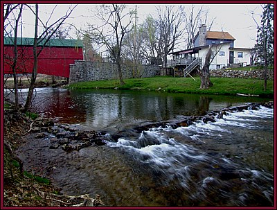 Covered Bridge at Oley - 2