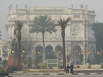 egypt in the fog