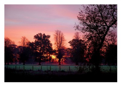 Sunrise in Oxfordshire