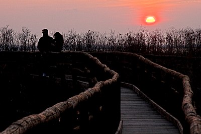 tramonto sul lago #5