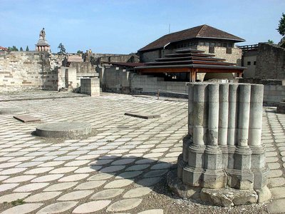 Ruins in the Castle of Eger, Hungary