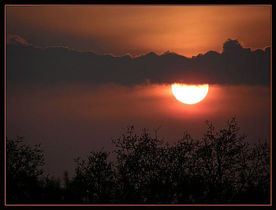 A Newbury Sunset