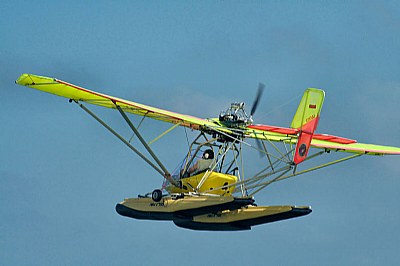 Ultra-Light Plane @ the Beach