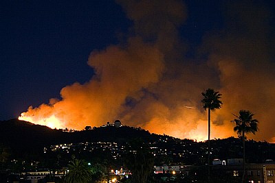 LA on fire