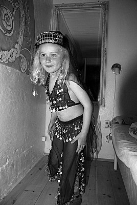 Wee oriental princess