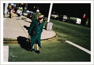 Green woman - nyc 03