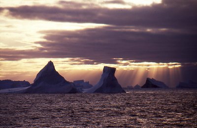 Iceberg Sunset, Antarctica