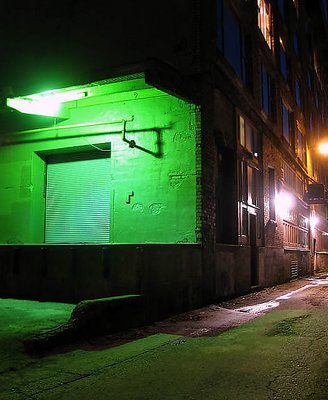 beware of the green light...