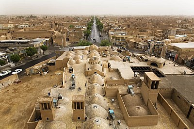 The view from the Amir Chakhmaq  Complex, Yazd