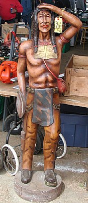 Wooden Indian