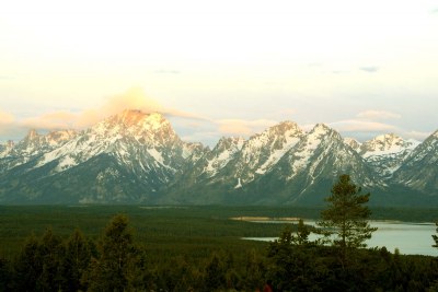 TETONS  @ SUN-UP