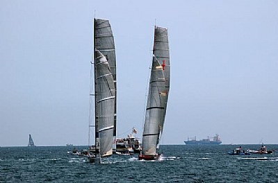 Duelling Yachts