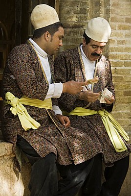 Waiters, Aramgah-e Hafez, Shiraz
