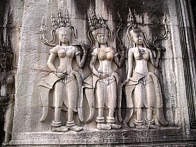 Cambodia 11 - Angkor Vat dolls