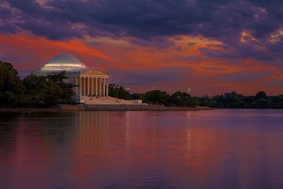 Jefferson Memorial - Sunset