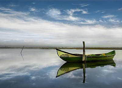 Boat of the lake 