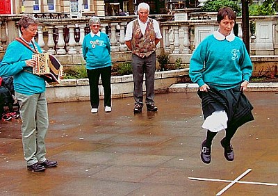 Too  old  for  hopscotch