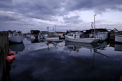 The edge of evening