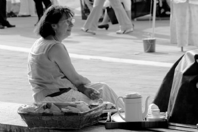 street market - tea