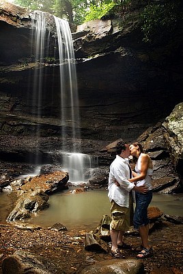 Waterfall Kiss