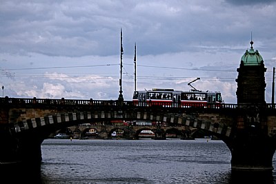 Tranvia en Praga