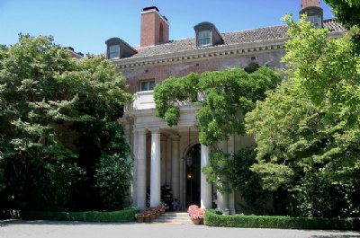 Filoli Mansion -- Front Entrance