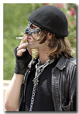 Smoking Masked Dude - Otakon 2007