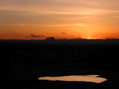 Sunset in Canyonlands National Park