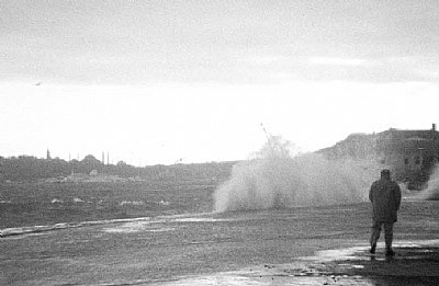 The man and The Storm