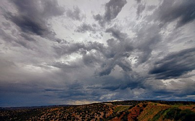 Storm Clouds over Taos 2