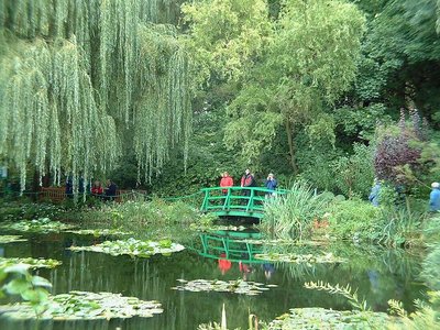 Monet's garden, the bridge.