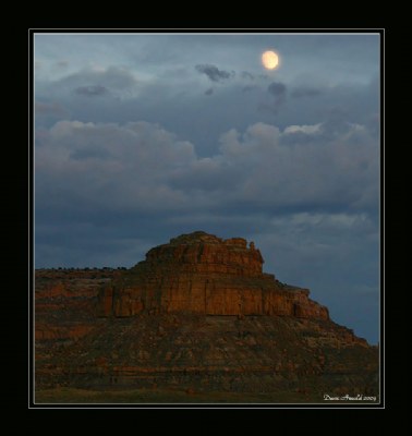 Moon over Fajada