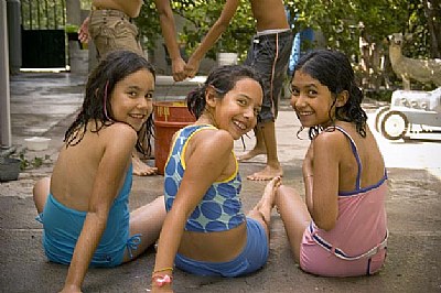 Three girls