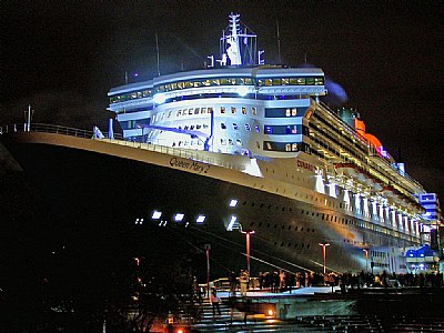 Queen Mary II, Quebec city