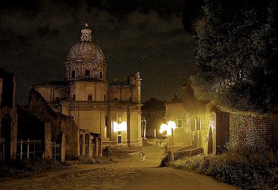 ROMA: Fori Imperiali night